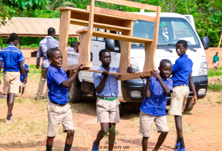 Donation Of Desk To Dwenase Presby Primary School