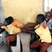 Donation Of Marker Boards To Nsadwer Basic School Komenda